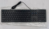 Dell KB216 Multimedia Keyboard, USB, Black, Chiclet Keys, RKRON