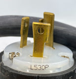 Pass and Seymour P-7K-277125-MSHA SOOW Power Cable w/ L530C Female, L530P Male