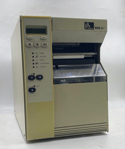 Zebra 105SL Industrial Barcode Printer, 203 DPI, Print Width 4.09”/104 mm