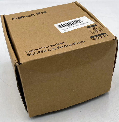 Logitech BCC950 ConferenceCam w/ Built-In Speakers, 860-000457