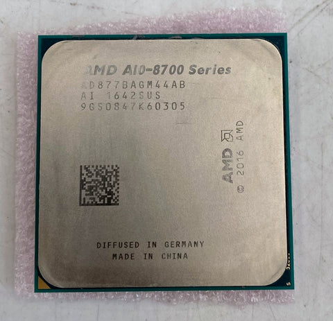 AMD PRO A10-8770 Quad-Core CPU, Socket AM4, 3.5 GHz, AD877BAGM44AB