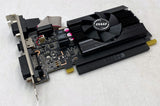 MSI GT710-2GD3 LP NVIDIA GT 710 2GB GDDR3 PCIe Graphics Card