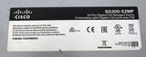 Cisco SG300-52MP 48-Port Network Switch, 4x Combo Ports, 2x SFP Mini-GBIC