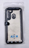 Creative Case Samsung Galaxy A21 Dual Layer Armor Case TJS-SAMA21-S196A171-BK