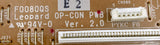 SHARP PYKC F8 Leopard OP-CON PWB Ver. 2.0 Interface Board