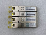 Lot of 4 Legrand EX-SFP-1GE-T-LEG Gigabit SFP Transceiver Module