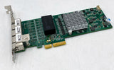 Advantech PCIE-2002E Quad-Port Gigabit Ethernet PCIe Server Adapter