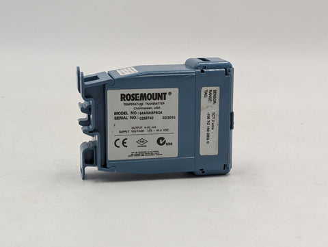 Rosemount Temperature Transmitter- 644RAI5F6Q4