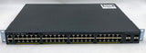 Cisco Catalyst 2960X WS-C2960X-48FPS-L 48 Port PoE Switch