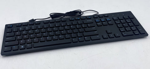 Dell KB216 USB Wired Slim Keyboard Black, 081N8