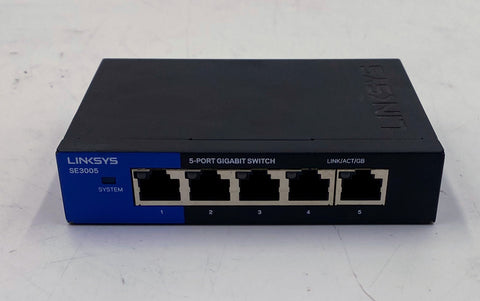 Linksys SE3005V5 5-Port Gigabit Ethernet Switch