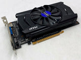 MSI N750TI-2GD5/OC NVIDIA GeForce 750Ti OC 2GB GDDR5 PCIe Graphics Card