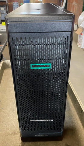 HPE ProLiant ML350 Gen10 Server, 2x Silver 4110 CPU, 96GB RAM, No HDD/OS
