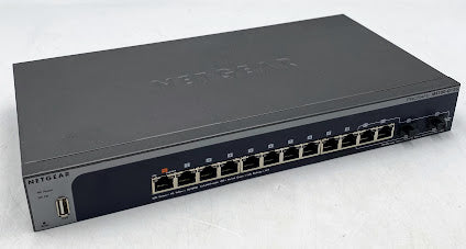 Netgear M4100-D12G GSM5212 ProSafe 12-Port Gigabit Desktop Managed Switch