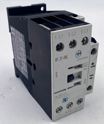Eaton DILM25-10 Contactor, 25A, 230V/240V Coil