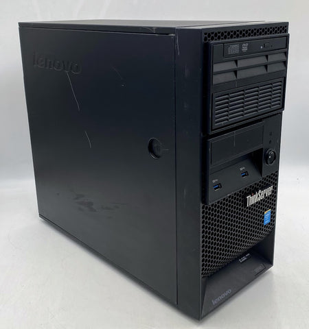 Lenovo ThinkServer TS140 Tower Server- No HDD, 8GB DDR3 RAM, E3-1225v3 CPU, No OS