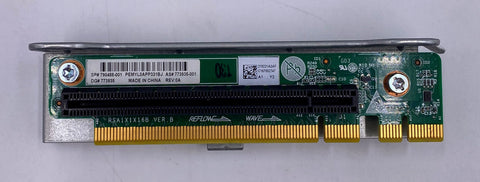 HPE ProLiant DL60 G9 Primary Riser Card PCI-E x16 790488-001 with Bracket