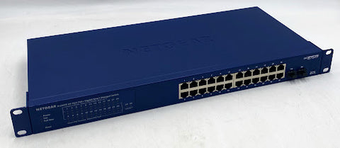 Netgear ProSafe 24-Port Gigabit Smart Managed Network Switch GS724TPv2