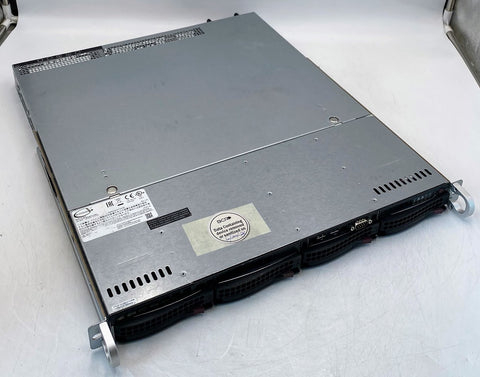 Supermicro SYS-5019S-MR-G1585L Rack Server- No SSD, 16GB DDR4, E3-1585Lv5, No OS