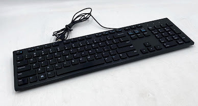 Dell Wired USB Desktop Keyboard (Black)- RKR0N