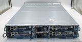 Supermicro 217-120 4 Node Rack Server- No SSD, No RAM, 8x XEON E5-2620v3, No OS