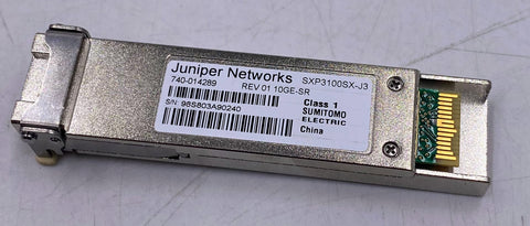 Juniper Networks 740-014289 Rev 01 10GBASE-SR XFP Optical Transceiver