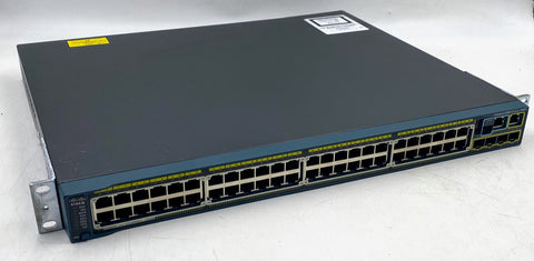 Cisco WS-C2960S-48FPS-L, 48GE PoE+ 740W, 4xSFP Switch