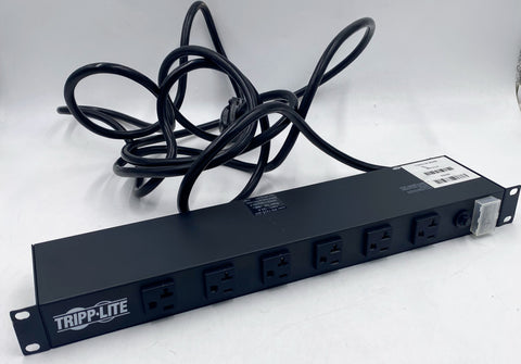 Tripp-Lite RS-1215-20T 1U Rack-Mount Power Strip, 120V, 20A