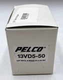 Pelco 13VD5-50 Varifocal Zoom Lens 5-50mm, f/1.4, Auto Iris