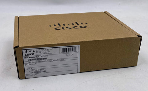 Cisco CP-7800-WMK= Spare Wallmount Kit for UC Phone 7800 Series