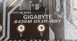 Gigabyte B450M DS3H WiFI Desktop Motherboard, Socket AM4