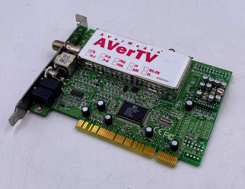 AVerMedia TV Tuner Card AVerTV 302AAAGD, PCI, Analog Capture