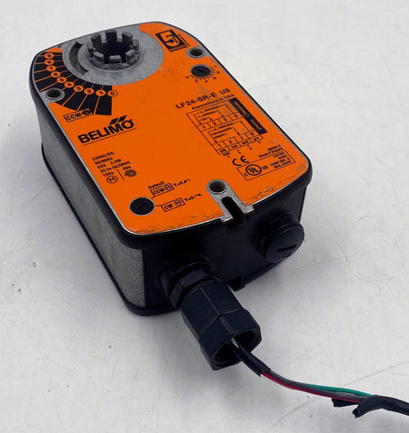 Belimo Spring Return Damper Actuator LF24-SR-E, 24V, 35 lb-in, Proportional