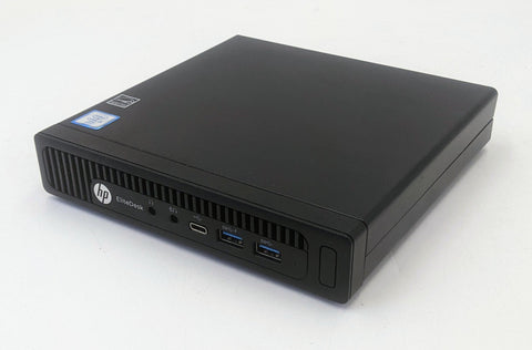 HP EliteDesk 800 G2 Desktop Mini- 120GB SSD, 8GB RAM, Intel i5-6500T, Win 10 Pro