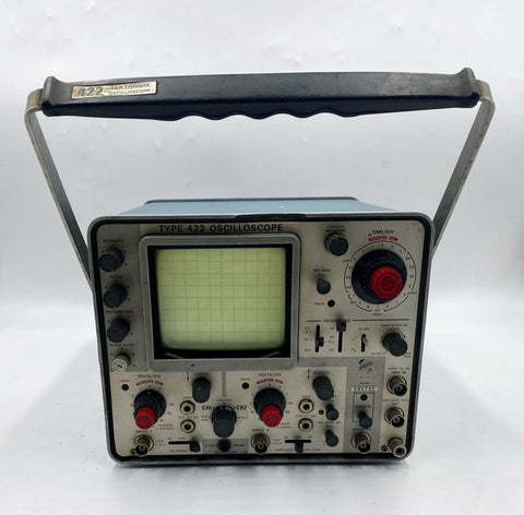 Tektronix Type 422 Portable Dual-Trace 15 MHz Oscilloscope