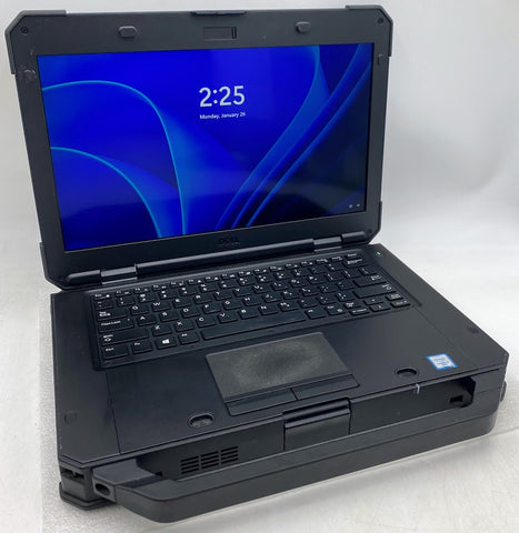 Dell Latitude 5424 Rugged Laptop- 256GB SSD, 4GB RAM, i7-8650U CPU, Win 11 Pro