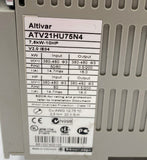 Altivar ATV21HU75N4 Variable Speed Drive 7.5kW 10HP 480V