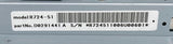Ricoh R724-51 Printer Control Panel from Lanier LD540C