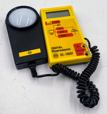 BEHA Digital Illuminometer 93-1065F, Precision Light Measurement