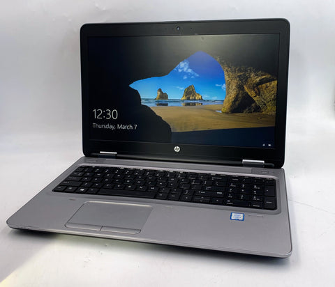 HP ProBook 650 G2 Laptop- 240GB SSD, 8GB RAM, Intel i5-6200U, Windows 10 Pro
