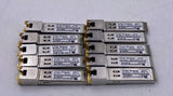 Juniper Networks 740-013111 1000Base-T SFP Ethernet Module- Lot of 10