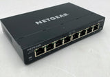 Netgear GS308E 8-Port Gigabit Smart Managed Plus Ethernet Switch