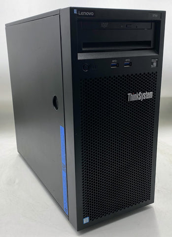 Lenovo ThinkSystem ST50 Server, XEON E3-2144 CPU, 16GB RAM, No HDD