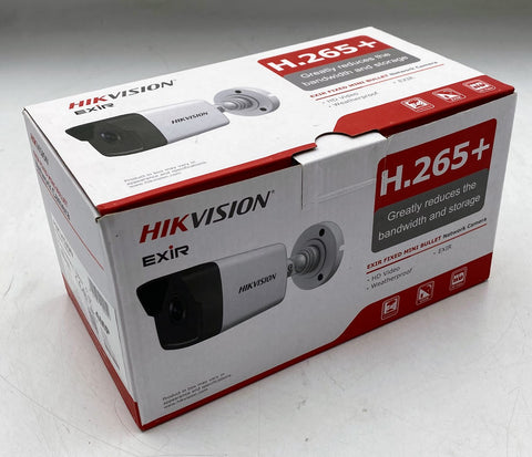 Hikvision DS-2CD1043G0-I EXIR Fixed Mini Bullet Network Camera 4MP H.265+