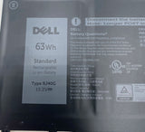 Dell 1K2CF Li-Ion Battery 15.2V 63Wh 4-Cell RJ40G from Inspiron 5520 Laptop