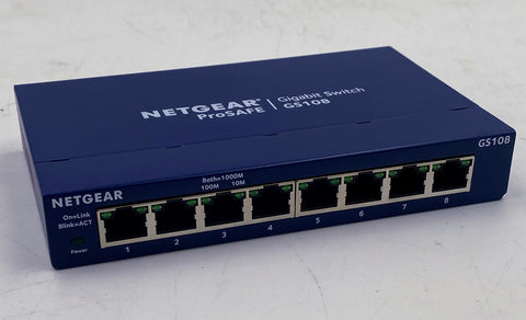Netgear GS108v4, 8-Port Gigabit Ethernet Unmanaged Switch