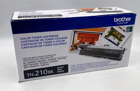 Brother TN-210BK Standard Yield Toner Cartridge, Black