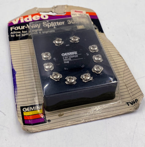 Gemini Four-Way Splitter 300 ohm, TV48