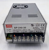 Mean Well SP-240-30 AC/DC Industrial Power Supply, 240W, 30V