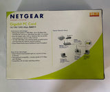 Netgear Gigabit PC Card GA511, 10/100/1000 Mbps, IEEE 802